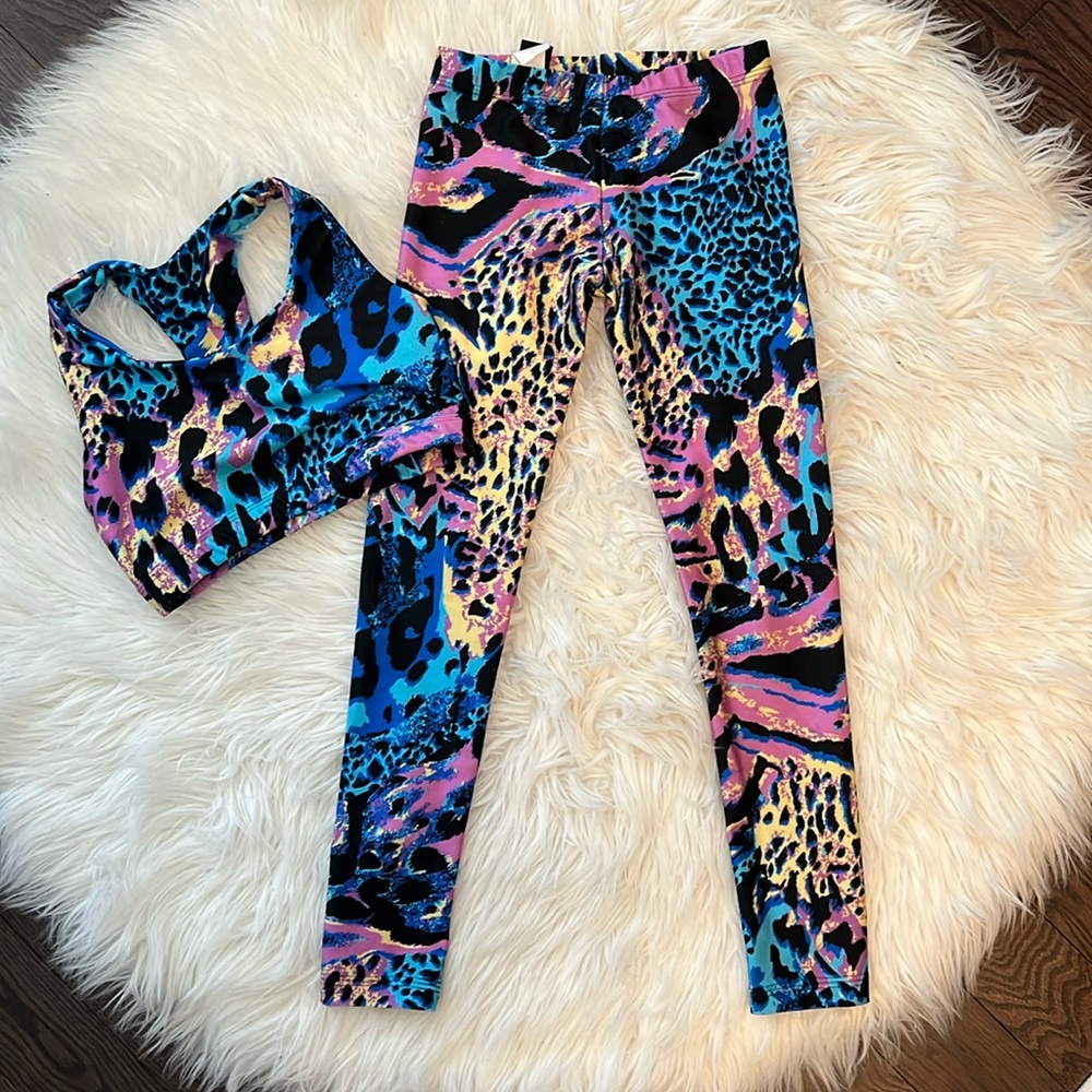 Girls Two Piece Workout Set